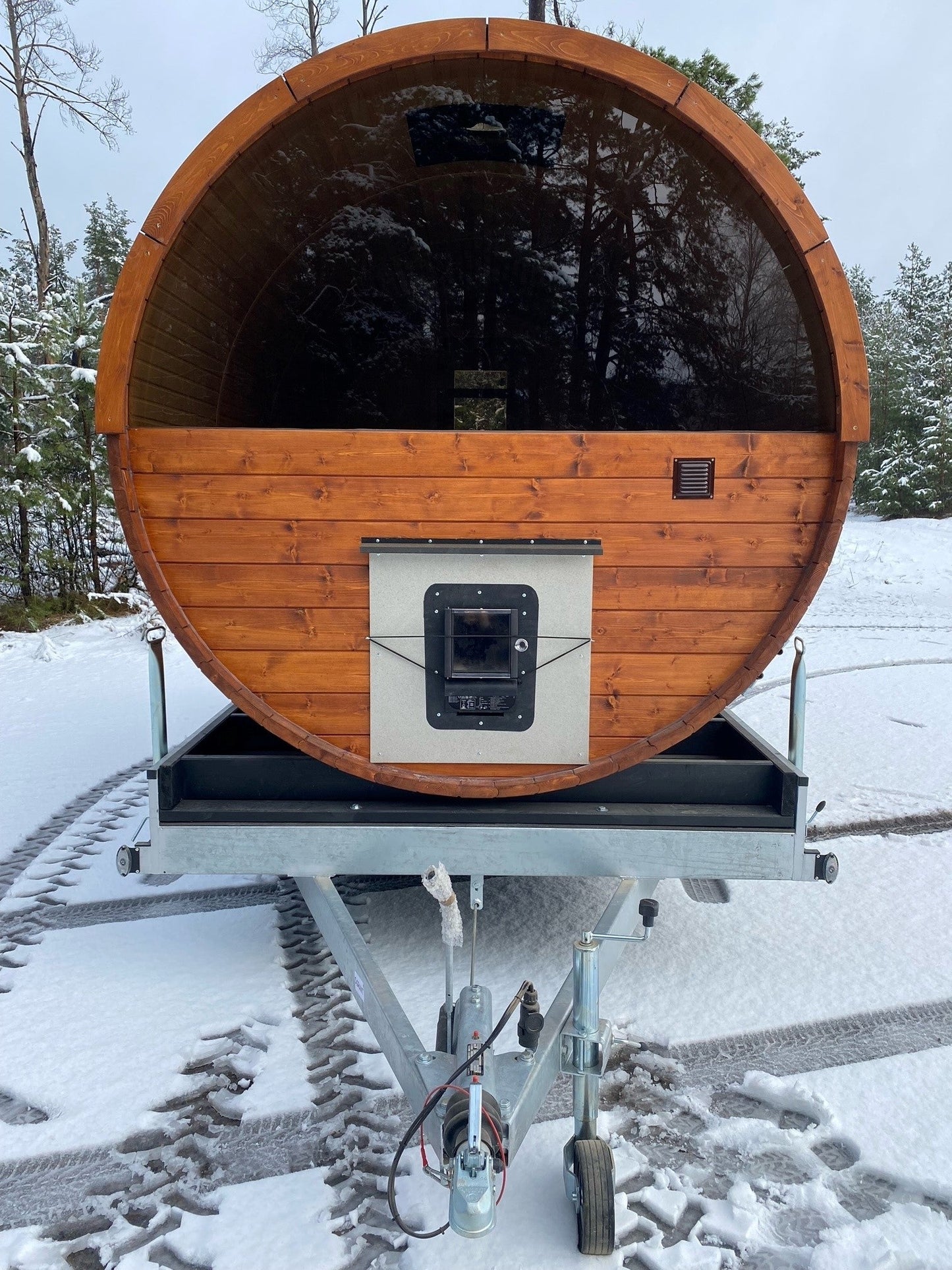 Bespoke Mobile Sauna – Trailer Sauna on wheels - UK Mobile Saunas