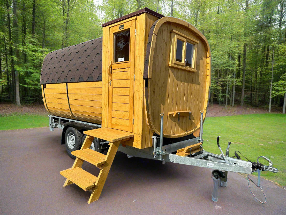 Bespoke Mobile Sauna – Trailer Sauna - UK Mobile Saunas