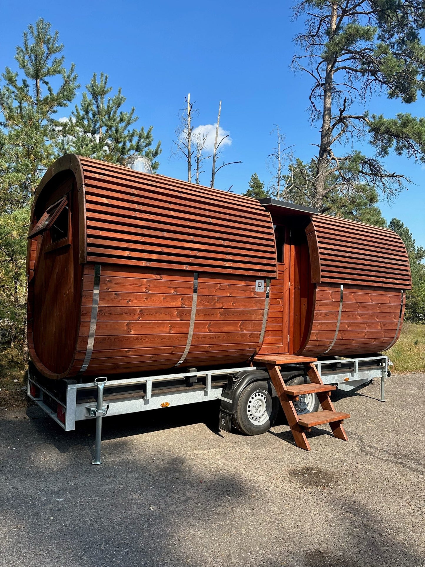 Bespoke Mobile Sauna – Saunas On Trailers - UK Mobile Saunas
