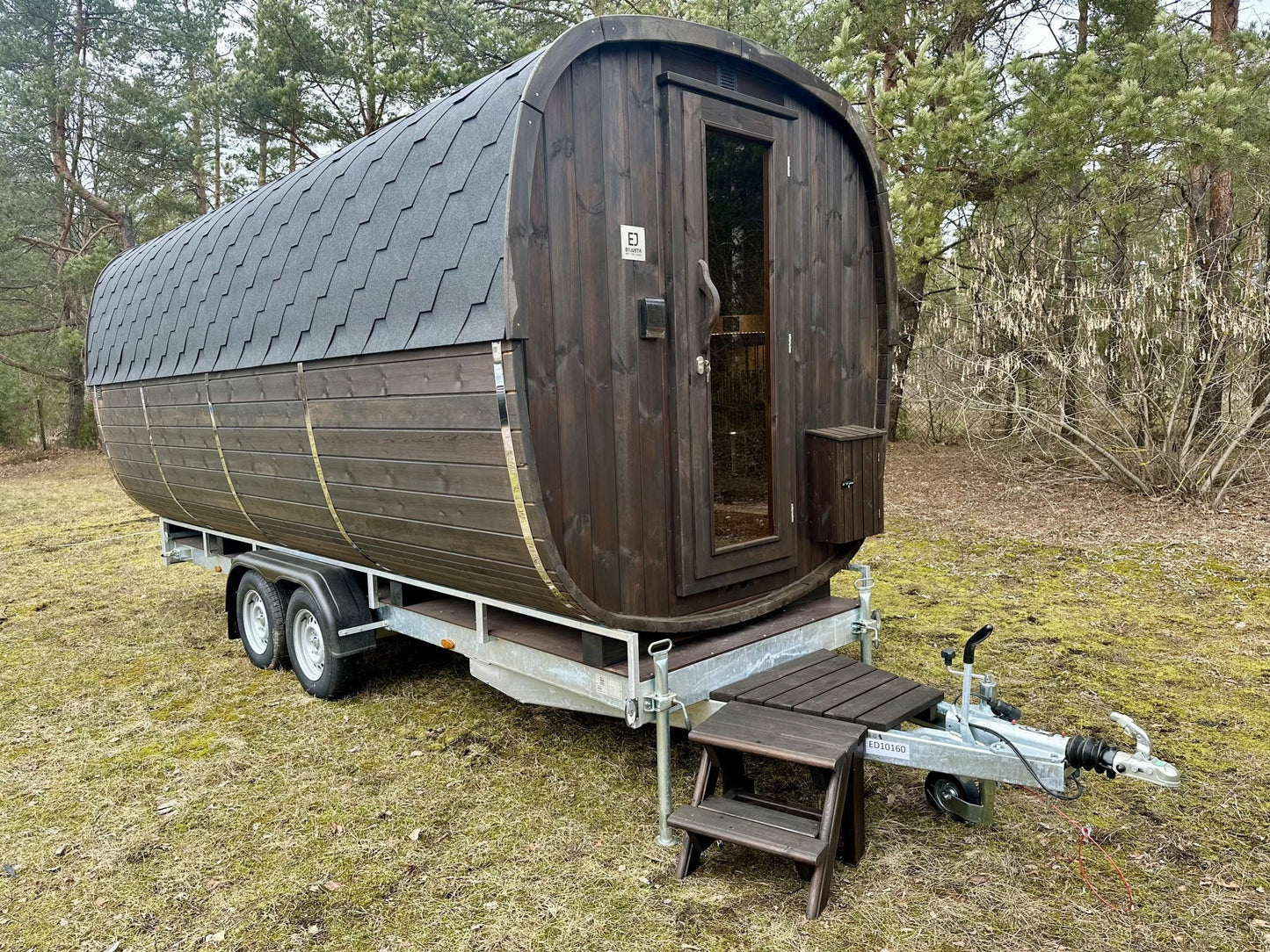Bespoke Mobile Sauna – Saunas On Trailers - UK Mobile Saunas