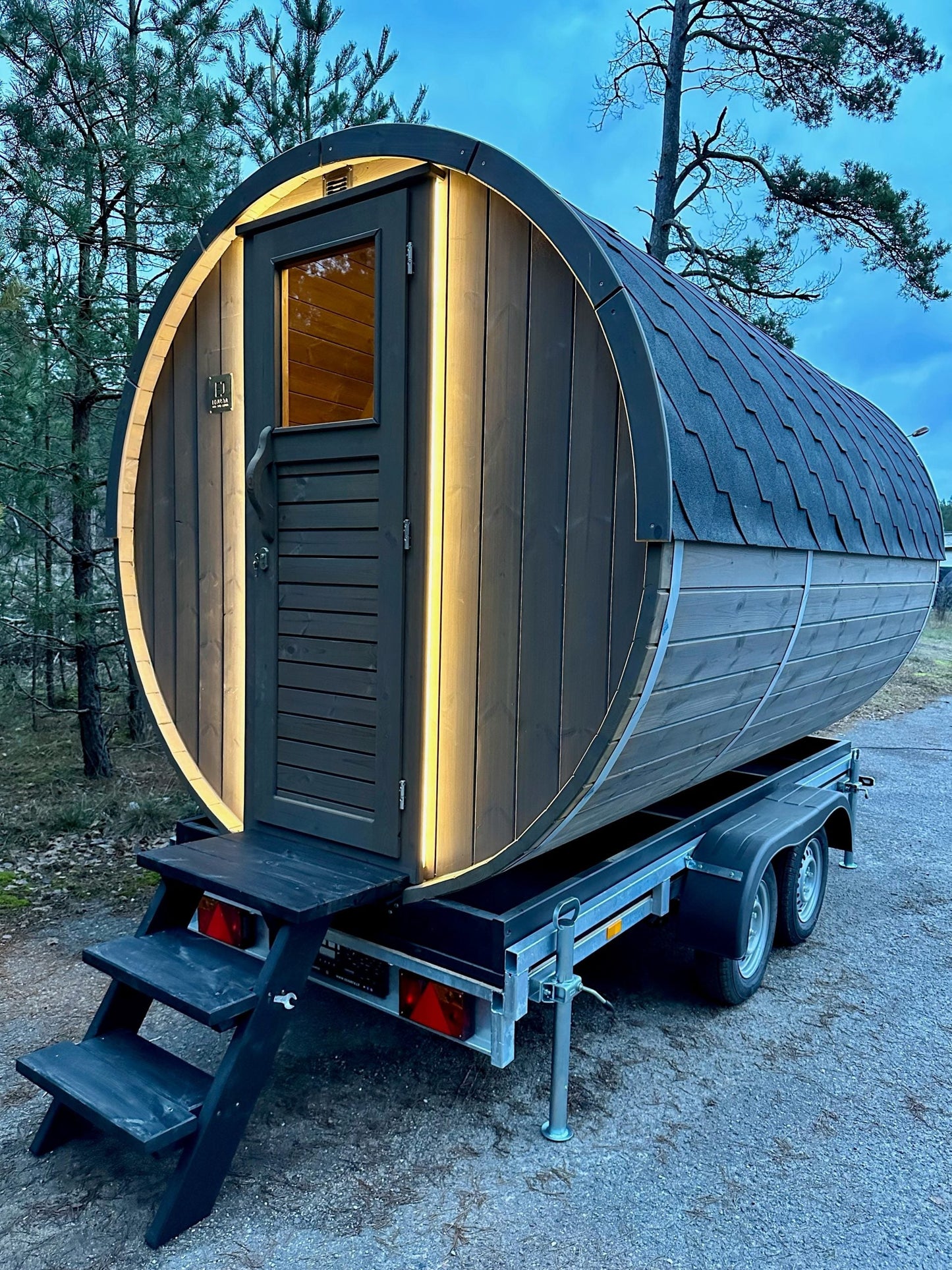 Bespoke Mobile Sauna – Saunas On Trailers - UK Mobile Saunas