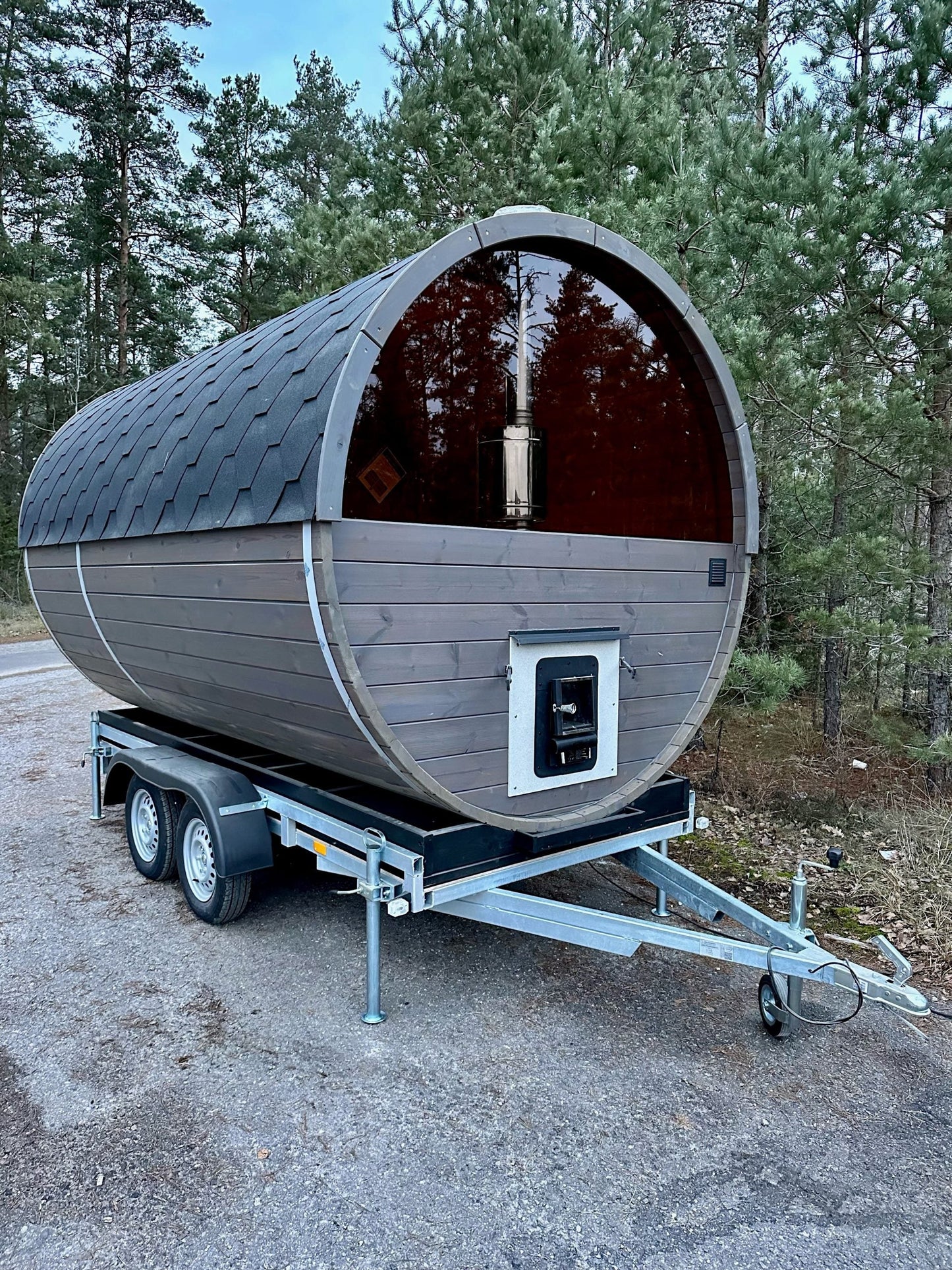Bespoke Mobile Sauna – Saunas On Trailers - UK Mobile Saunas