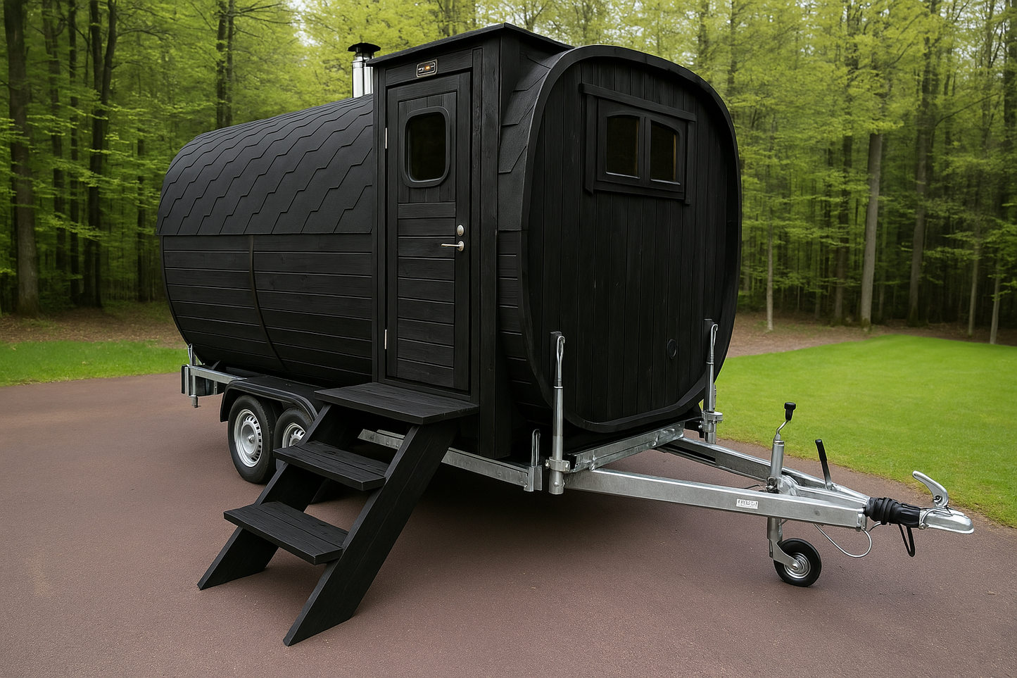 Bespoke Mobile Sauna – Trailer Sauna - UK Mobile Saunas